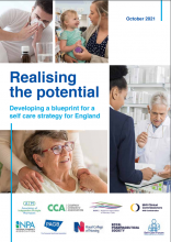 Realising the potential:  A blueprint for a self care strategy for England, Self Care Strategy